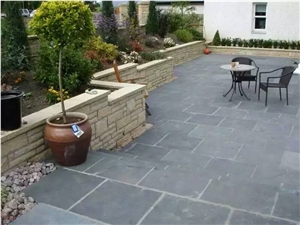 Xingzi China Green Cyan Slate Tiles