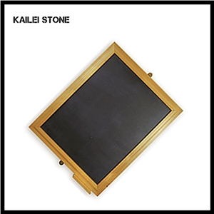 Xingzi Kailei Stone Factory Bamboo & Slate Trays, Jiangxi Black Slate Trays