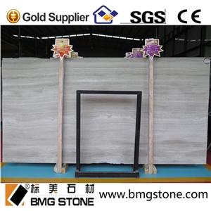 China White Wooden Polishing Marble Tiles & Slabs for Kitchen/Bathroom Wall & Floor Tiles