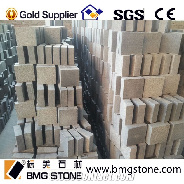 Natural China G654 Granite Cobble Stones