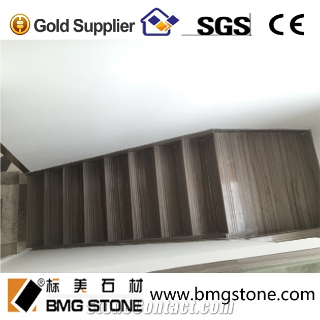 Wood Marble Waterjet Medallion Floor Tiles and Stone Medallion Made in China