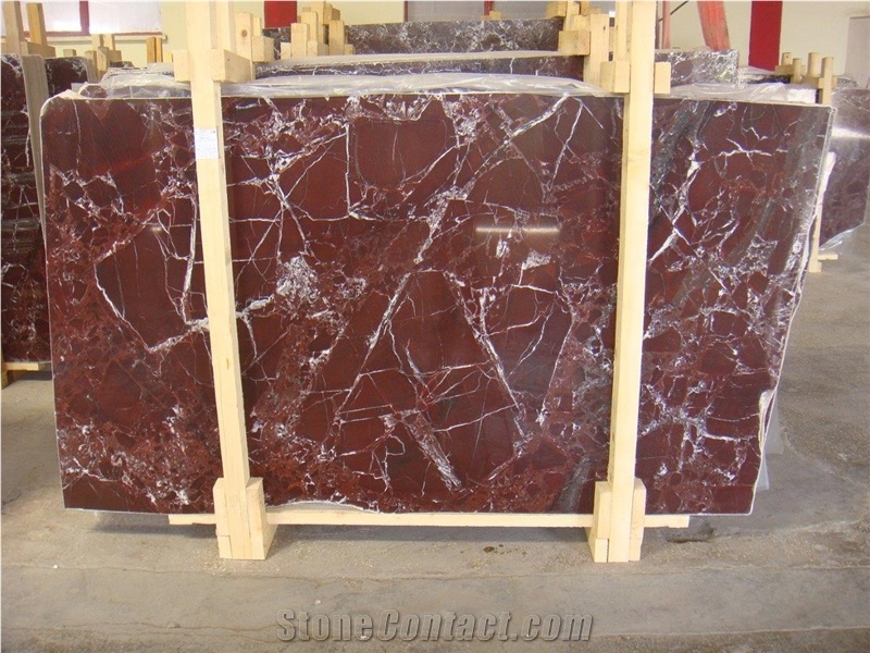 Prestige Rosso Marble Block, Red Marble Blocks