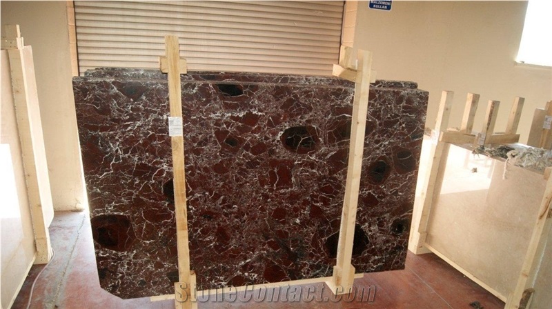 Prestige Rosso Marble Block, Red Marble Blocks