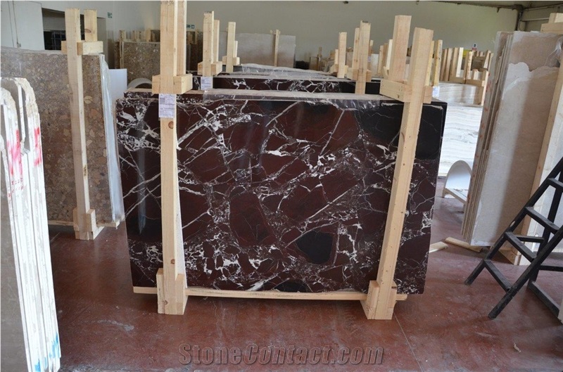 Prestige Rosso Marble Block, Red Marble Blocks