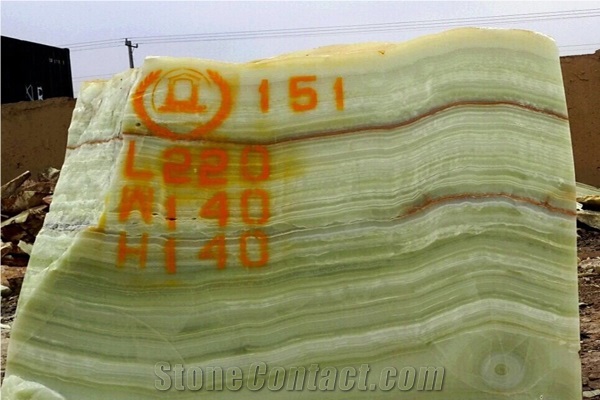 Green Onyx Block