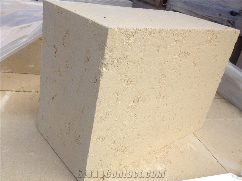 Beige Limestone Blocks Egypt