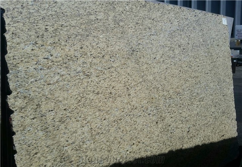 3cm Amarello Ornamental Granite Slabs