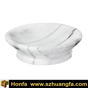 7 Pcs Bathroom Accessory Marble Made, Bianco Carrara Cd White Marble Bath Accessories
