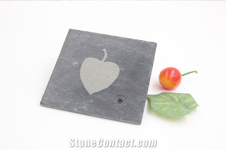 Blackslate Coaster Cup Holder Wine Rack