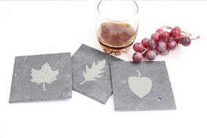 Blackslate Coaster Cup Holder Wine Rack