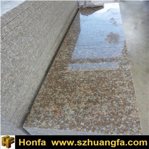 China G687 Granite Stair Treads, Pink Granite Stair Treads
