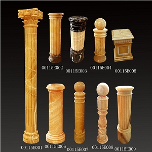 China Yellow Onyx Column China Yellow Onyx Column