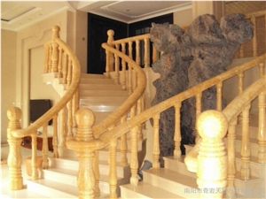 China Yellow Onyx Column