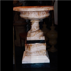 Onyx Interior Vases, Planters