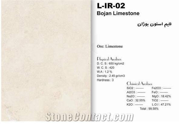 Bojan Limestone