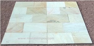 Tint Mint Sandstone Garden Landscaping Blocks Steps, Beige Sandstone Stairs India