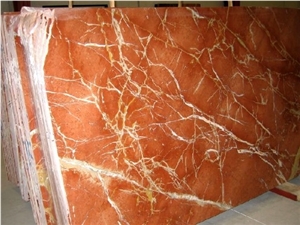 Rojo Quipar Marble Polished Slabs, Tiles, Red Polished Marble Tiles & Slabs Spain