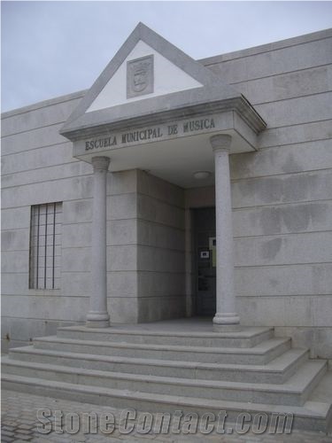 Gris Quintana Granite Building Stones, Ornaments, Grey Granite Walling Tiles, Building Stones