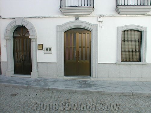 Gris Quintana Granite Building Stones, Ornaments, Grey Granite Walling Tiles, Building Stones