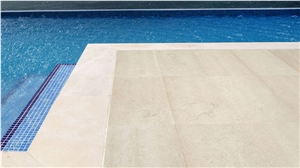 Gray Moca Limestone Pool Pavement, Pool Coping, Grey Limestone Pool Coping