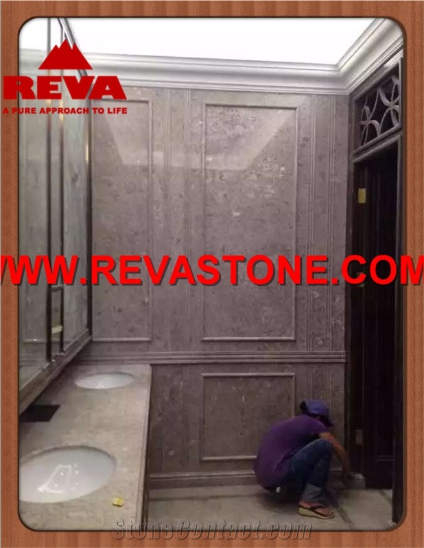Chinese Grey Marble Work Top/Grey Color Marble Work Top/Light Grey Marble Work Top