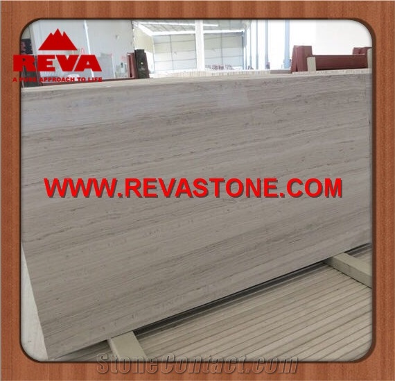 White Wood Vein Marble Slabs & Tiles, White Wood Grainy Marble, White Wooden Marble Slabs,China Grey Wood Light, Guizhou Wood Grain,Athens Serpeggiante Beige,Chinese Silver Palissandro