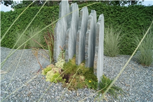 Pannonia Green Gruenschiefer Garden Ornaments, Garden Design