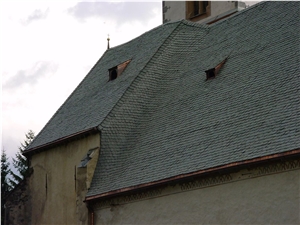 Dorato Valmalenco Quartzite Roof Tiles, Grey Quartzite Roofing Tiles