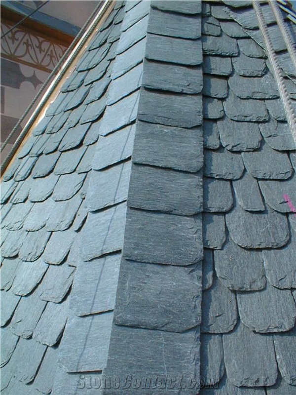 Dorato Valmalenco Quartzite Roof Tiles, Grey Quartzite Roofing Tiles