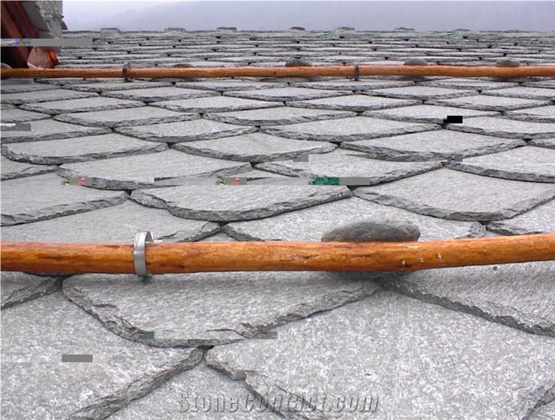 Dorato Valmalenco Quartzite Roof Tiles, Grey Quartzite Roofing Tiles