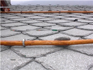 Dorato Valmalenco Quartzite Roof Tiles, Grey Quartzite Roofing Tiles