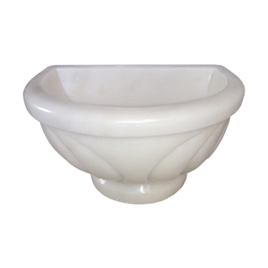 Afyon Sugar Marble Basin - Afhk-24