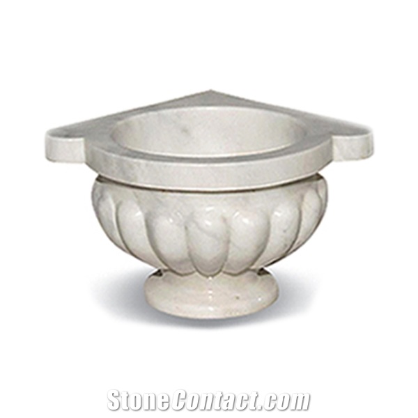 Afyon White Marble Basin - Afhk-52, White Marble Sinks & Basins Turkey