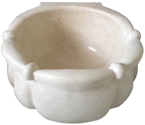 Afyon White Marble Basin - Afhk-70