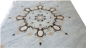 Afyon White Marble Massage Bathroom Bed