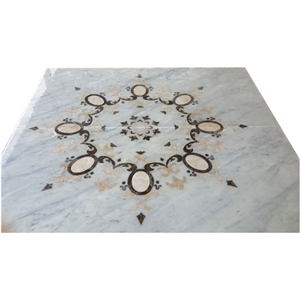 Afyon White Marble Massage Bathroom Bed