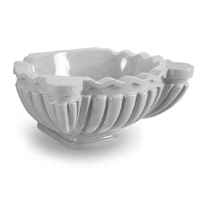 Exclusive Marble Basin - Afhkc-2000, Afyon White Marble Basins, Bathroom Sinks