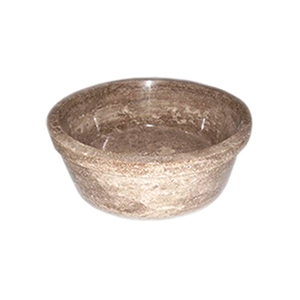Noce Travertine Sink - Afhl-33, Brown Travertine Sinks & Basins, Bathroom Sinks