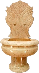 Rosalia Beige Marble Basin - Afhk-35, Silk Beige Marble Sinks & Basins Turkey