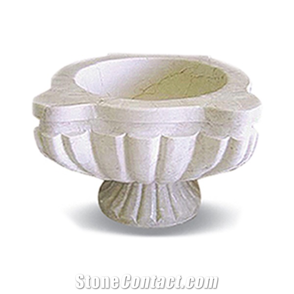 Rosalia Beige Marble Basin - Afhk-60, Beige Marble Sinks & Basins, Bathroom Sinks
