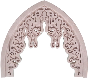 Rosalia Beige Marble Door Arch