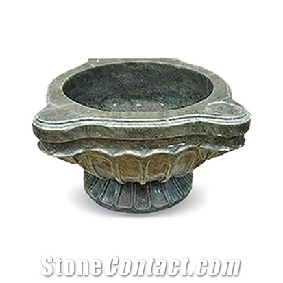 Toros Black Marble Basin - Afhk-37m Black Marble Sinks & Basins