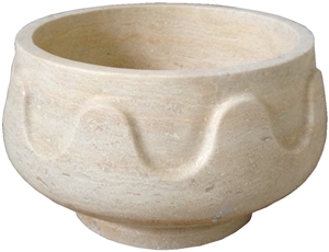 Travertine Yellow Basin - Afhk-71