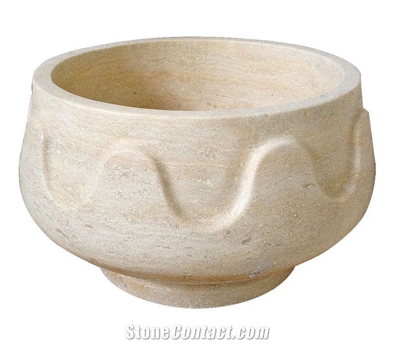 Travertine Yellow Basin - Afhk-71