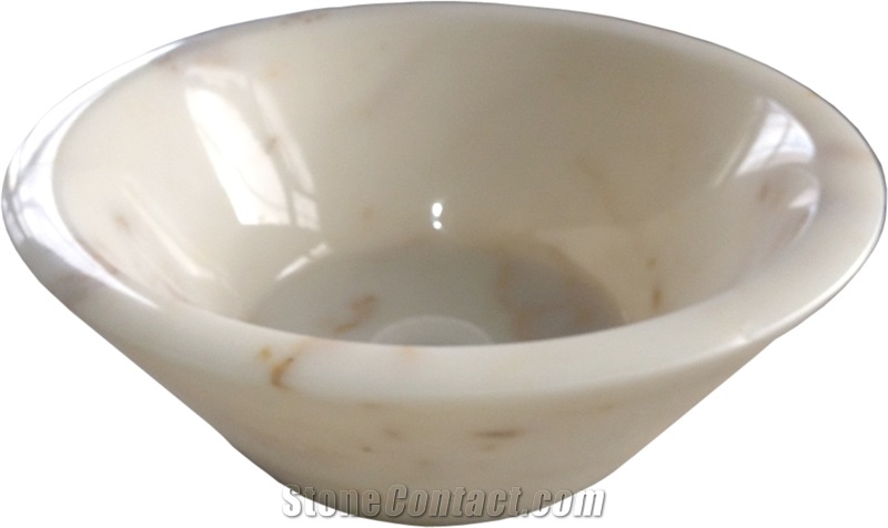 White Marble Sink - Afhl-24