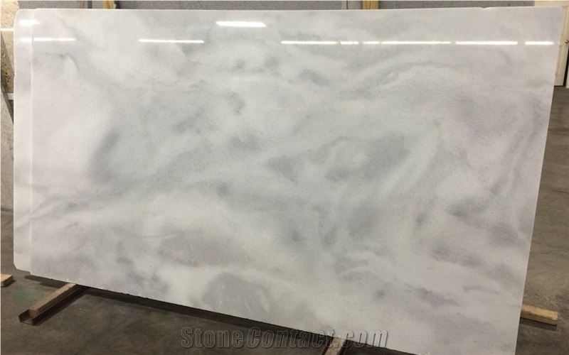 Arthemis White Marble Slab, White Polished Marble Slabs, Floor Covering Tiles