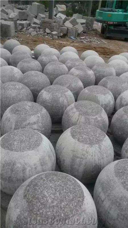 G664 Granite Car Parking Stone, Pink Garden Stone/ Parking Curbs for Landscaping Stone