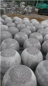 G664 Granite Car Parking Stone, Pink Garden Stone/ Parking Curbs for Landscaping Stone