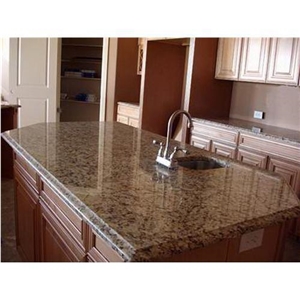 Brown Granite Kitchen Countertops, Granite Kitchen Island Tops