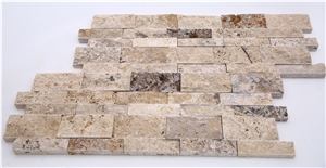 Philadelphia Travertine Split Face Wall Cladding Panels